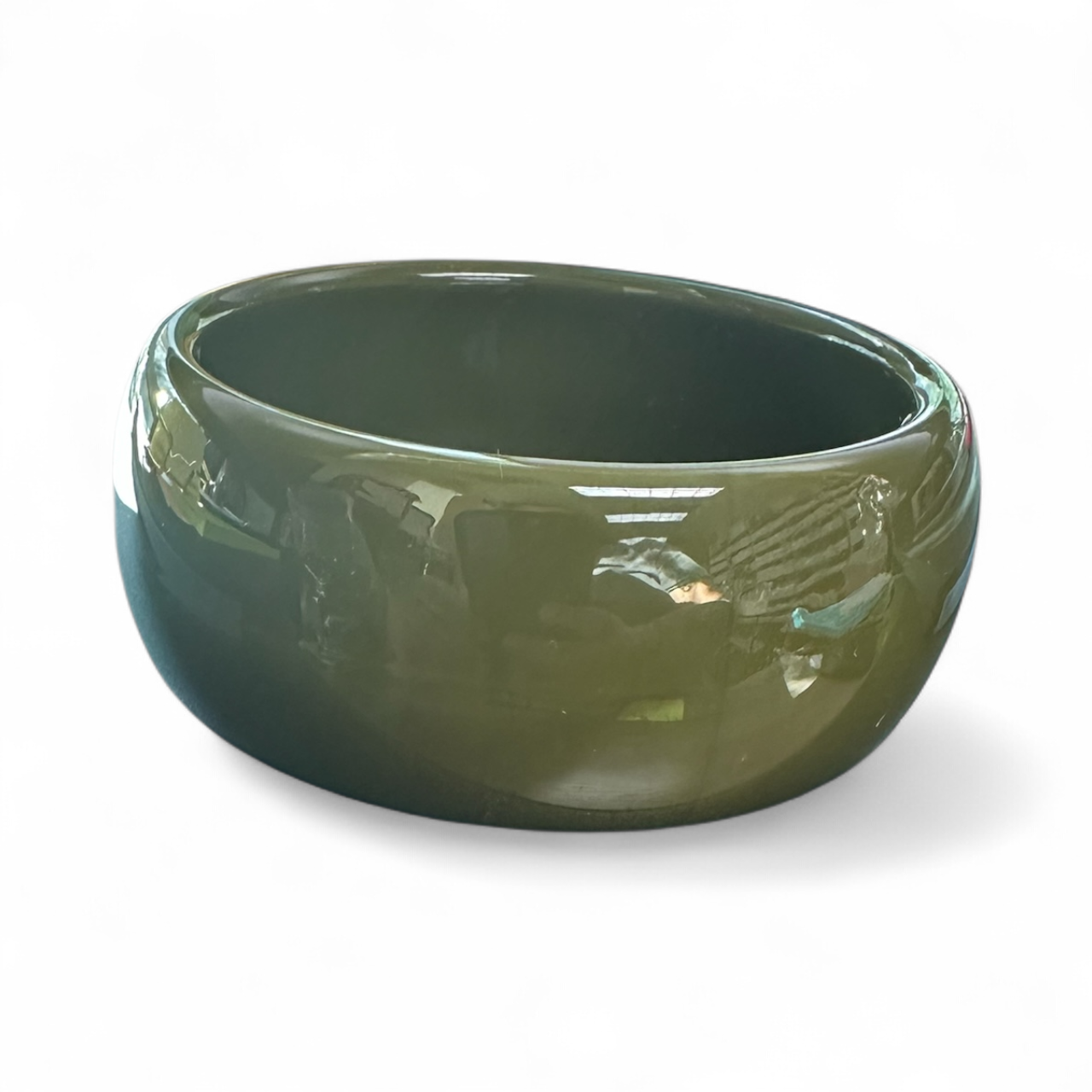 Resin Acrylic Wide Bangle Bracelet ✦ BA-21WA3428