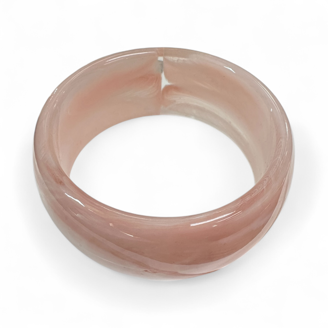 Resin Acrylic Wide Bangle Bracelet ✦ BA-21WA3432
