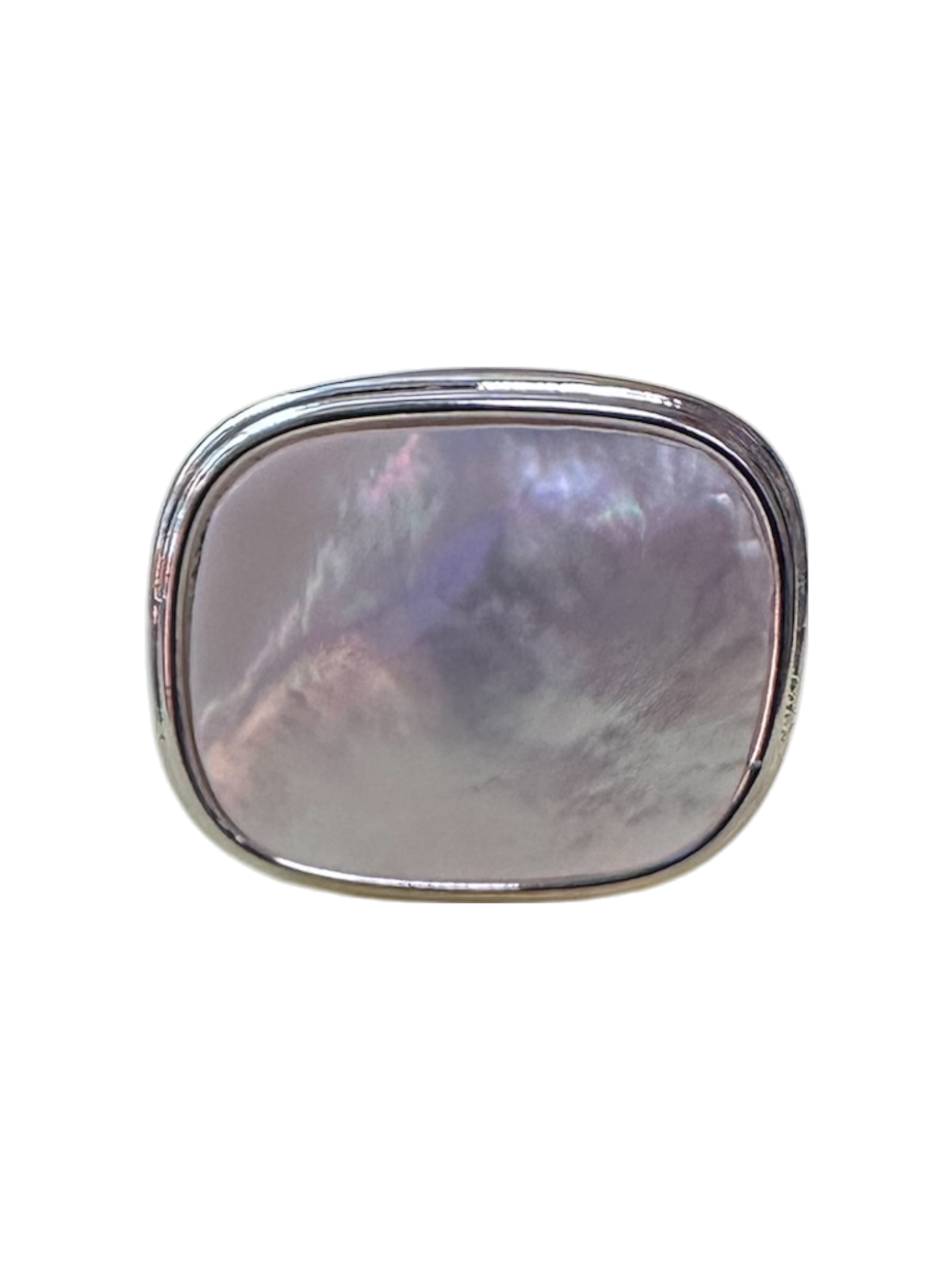 Shell Pearl ring in gold and silver RI-0091 RI-0092