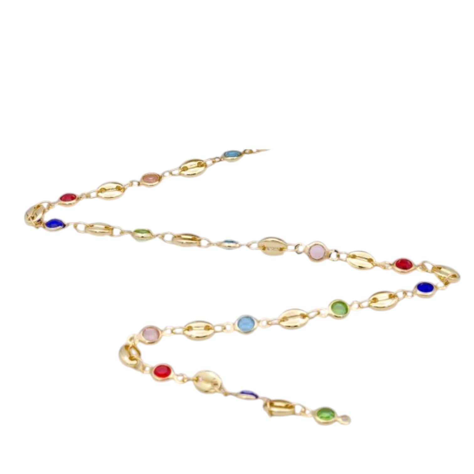 Dainty Gold Mariner Chain necklace BR-SJ3004