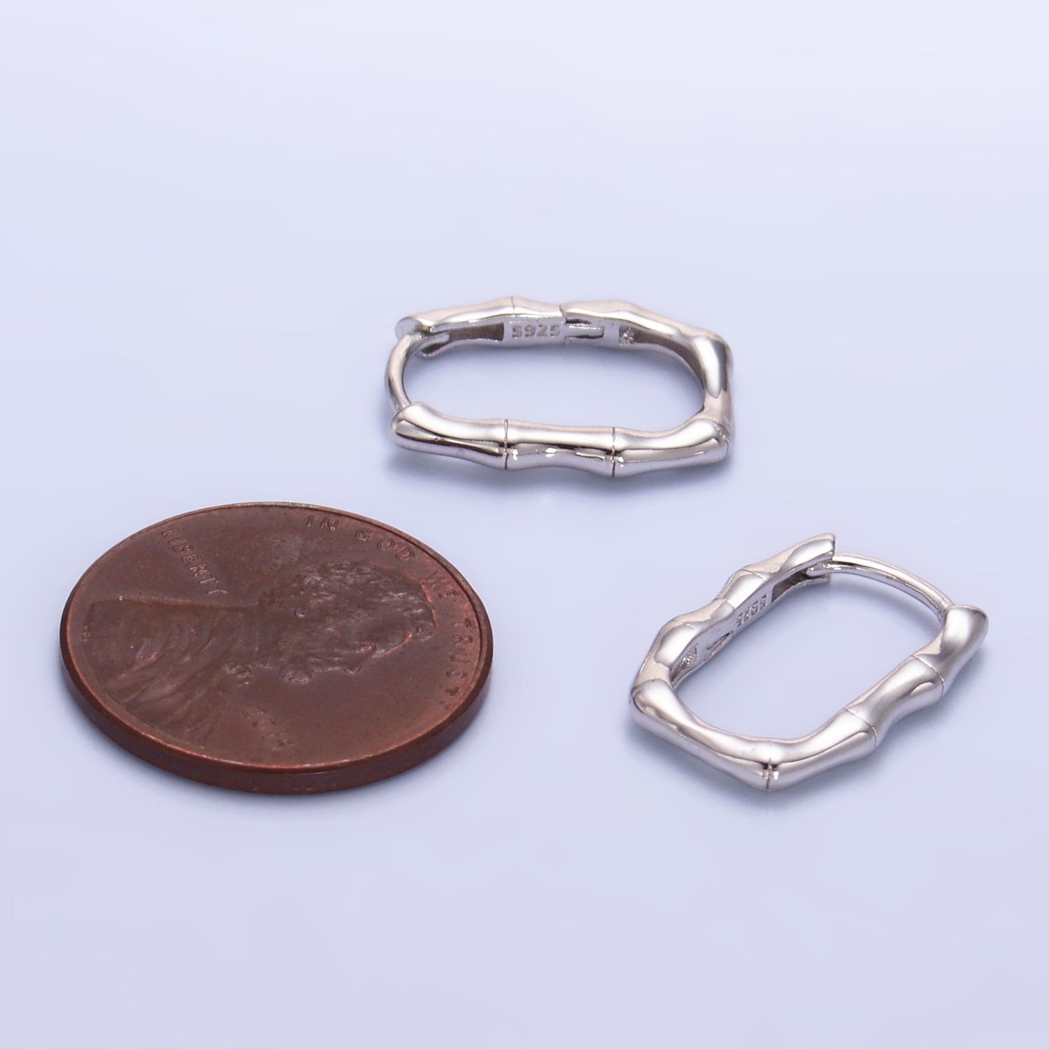 Dainty Sterling Silver Minimalist Huggies Earring-00263