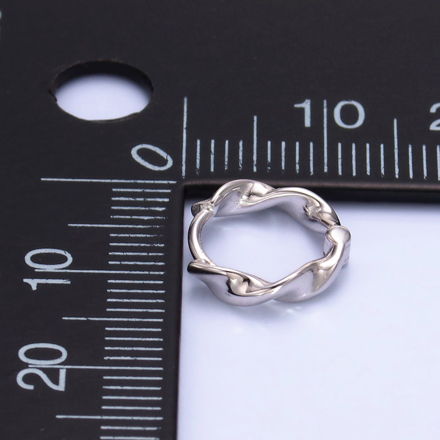 Dainty Sterling Silver Gilded Huggies Earring-00268