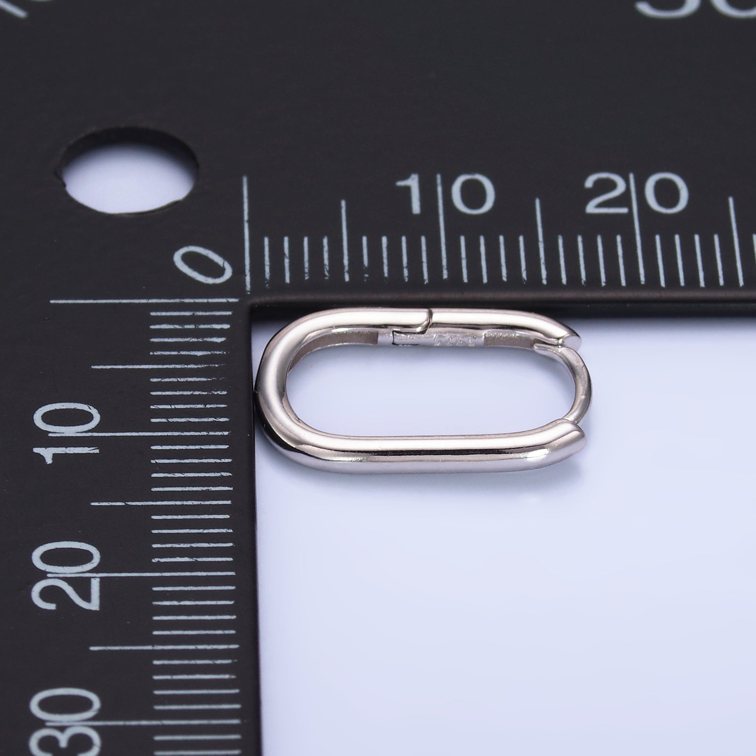 Minimalist Sterling Silver Dainty Huggies Earring-00262