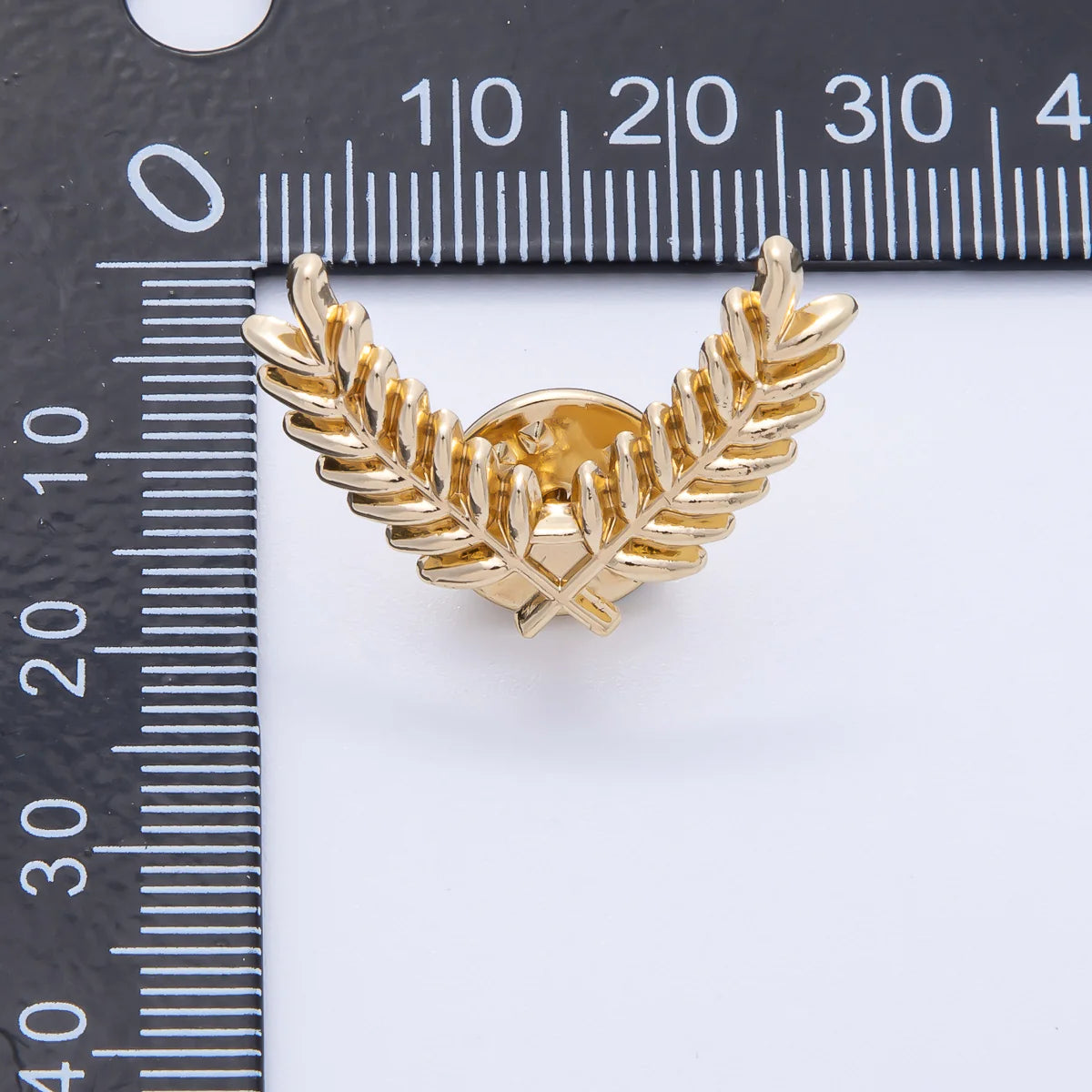 Minimalist Grain Olive Leaf Nature Pin Brooch BH-21BH059