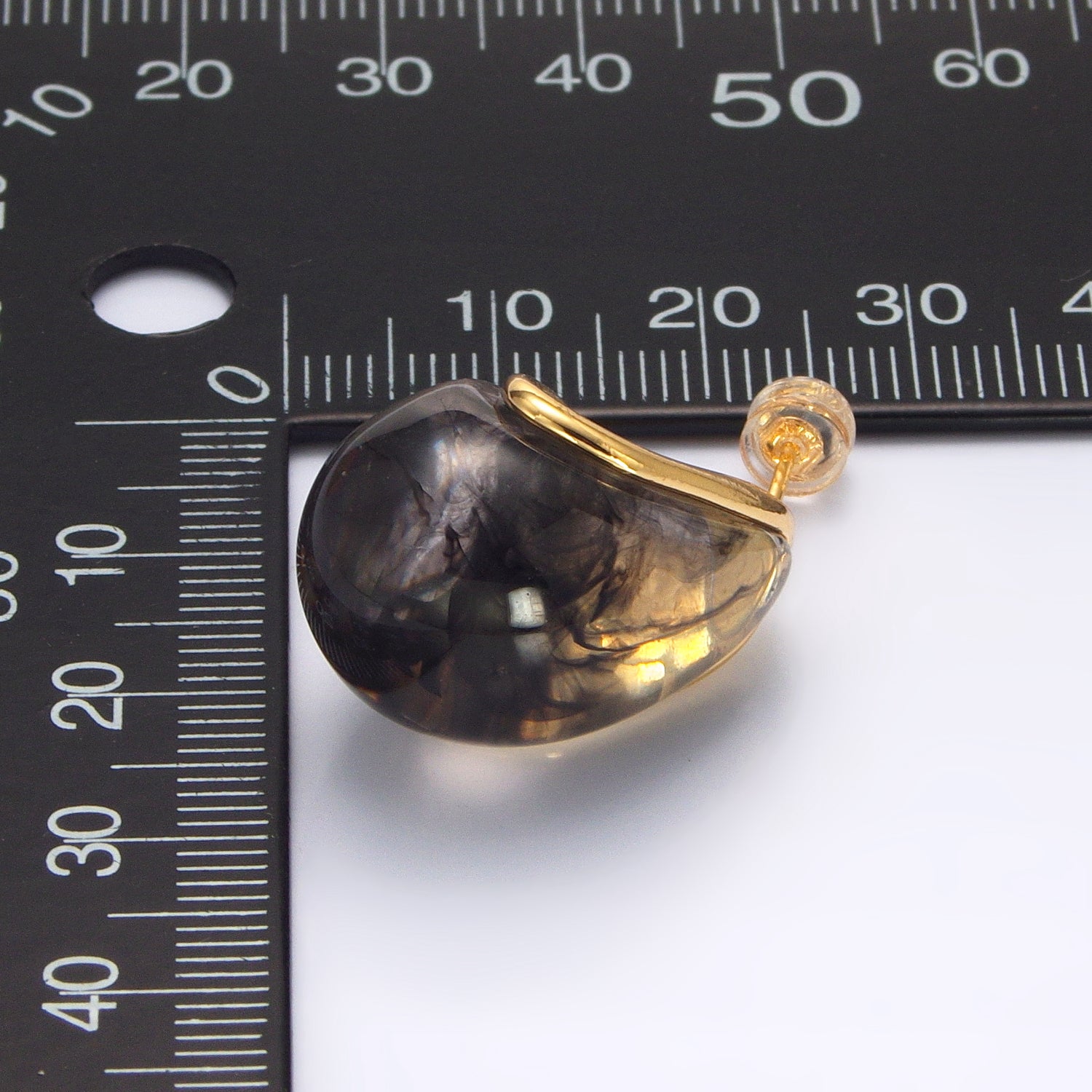Gold Chunky Gold Aventurine and Other Gemstones Posts Earring-00195 to Earring-00204