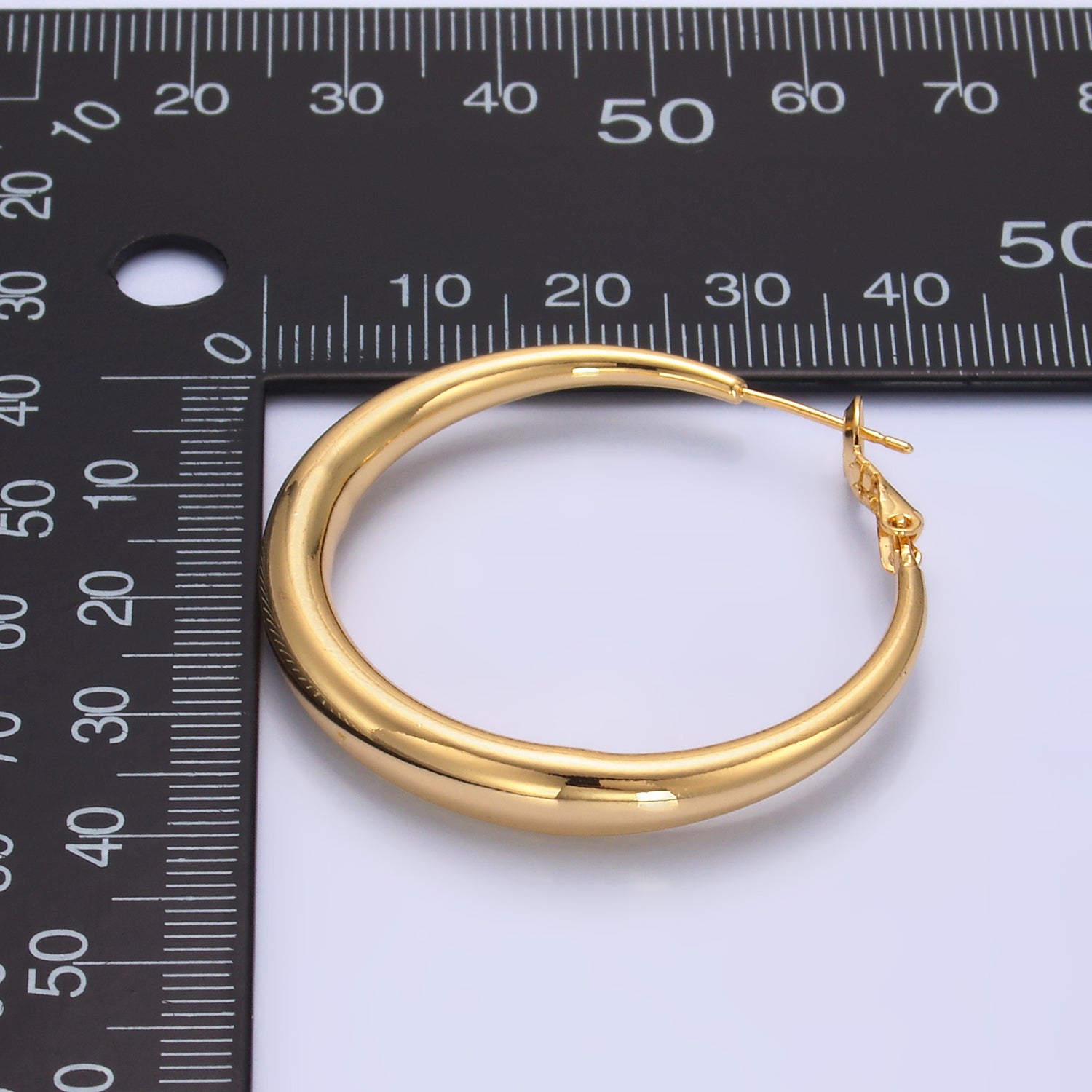 Gold Minimalist Gold or Silver Classic Hoops Earring-00210 Earring-00211