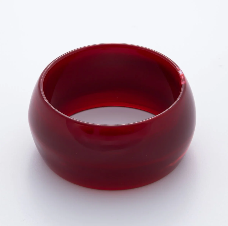 Resin Acrylic Wide Bangle Bracelet ✦ BA-21WA3413 BA-21WA3415
