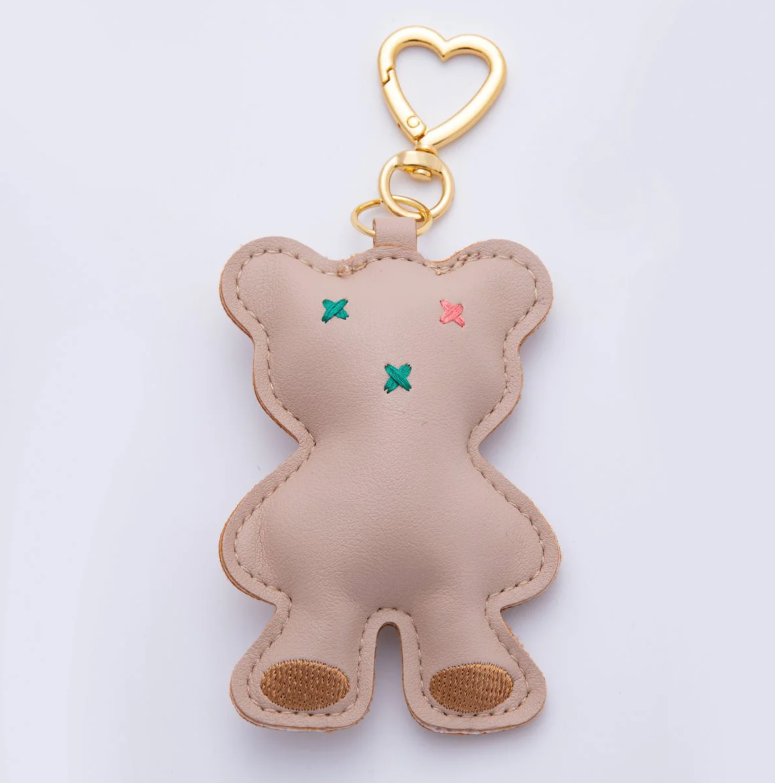 Leather Bear Keychain Bag Charm ✦ BC-21WB042