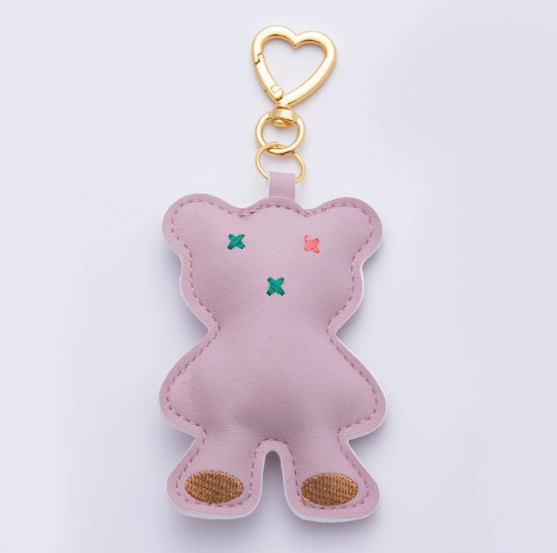 Leather Bear Keychain Bag Charm ✦ BC-21WB042