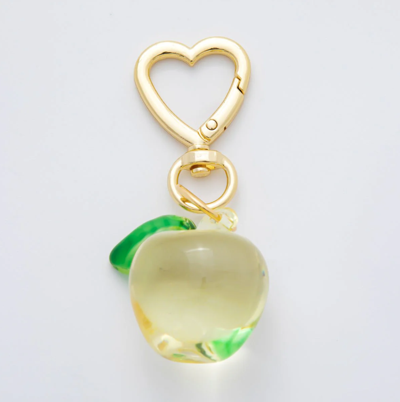 Apple Keychain Bag charm ✦ BC-21WB121 - BC-21WB124
