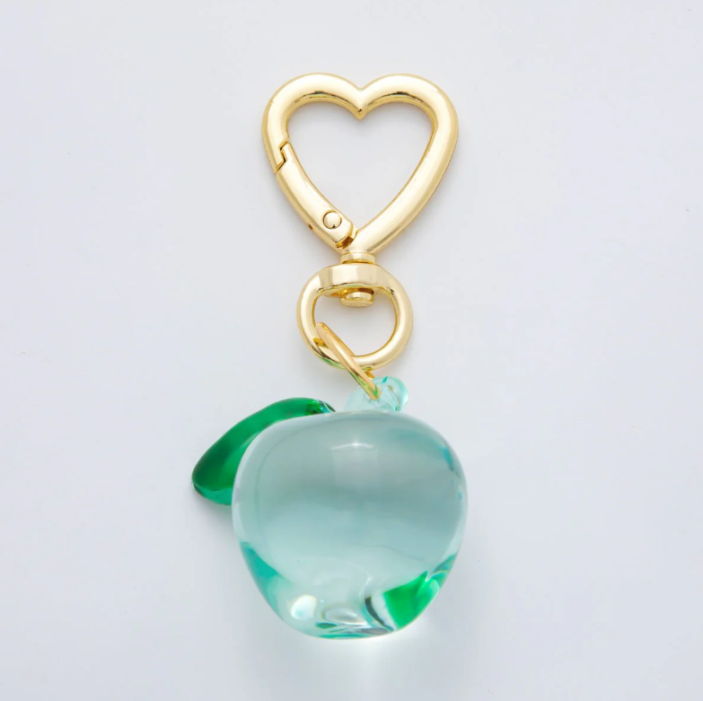 Apple Keychain Bag charm ✦ BC-21WB121 - BC-21WB124