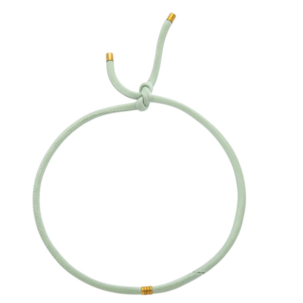 Soft Silk feel Paracord Knot Tied Necklace