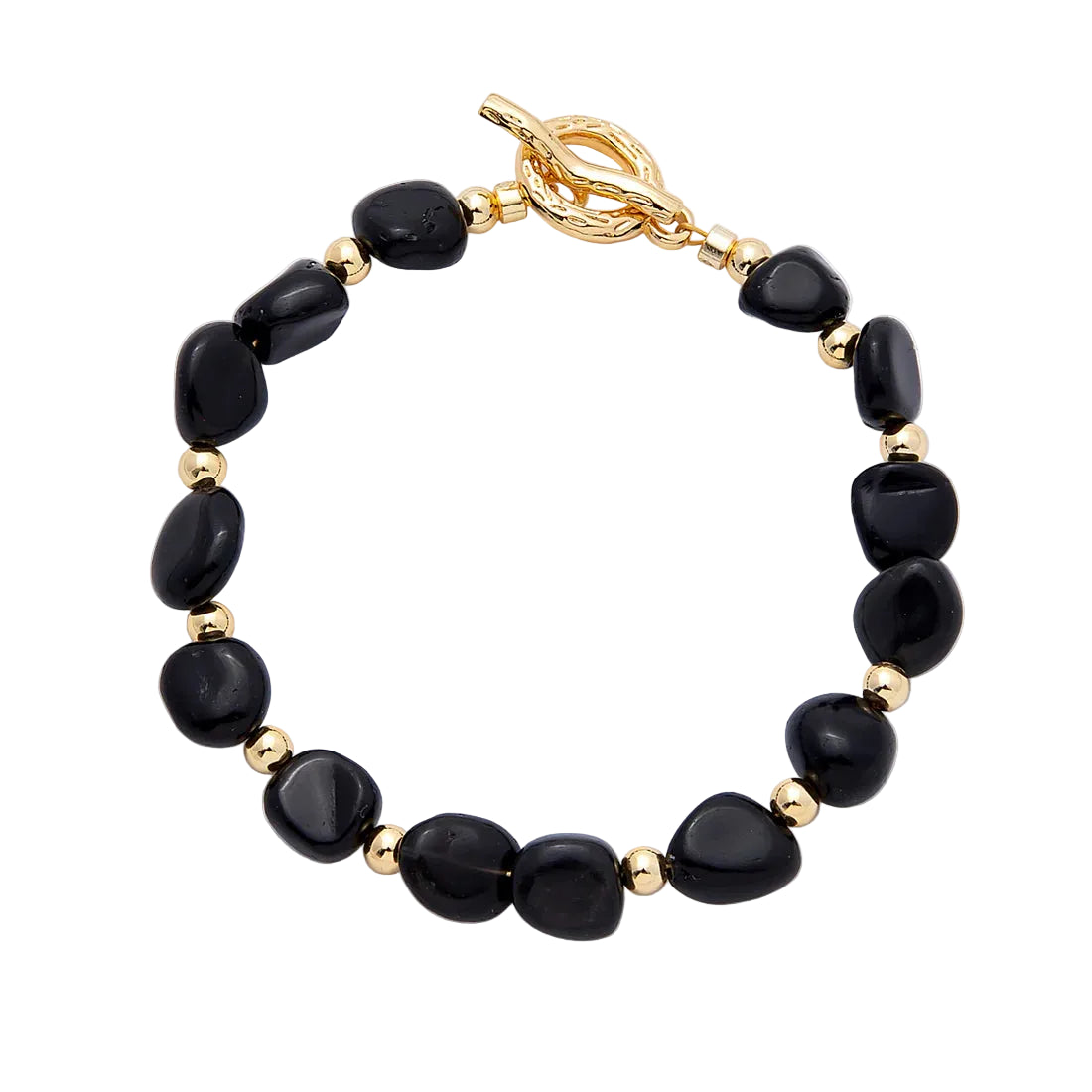 Gemstone Toggle Clasp Bracelet BR-21WA4105 - BR-21WA4109