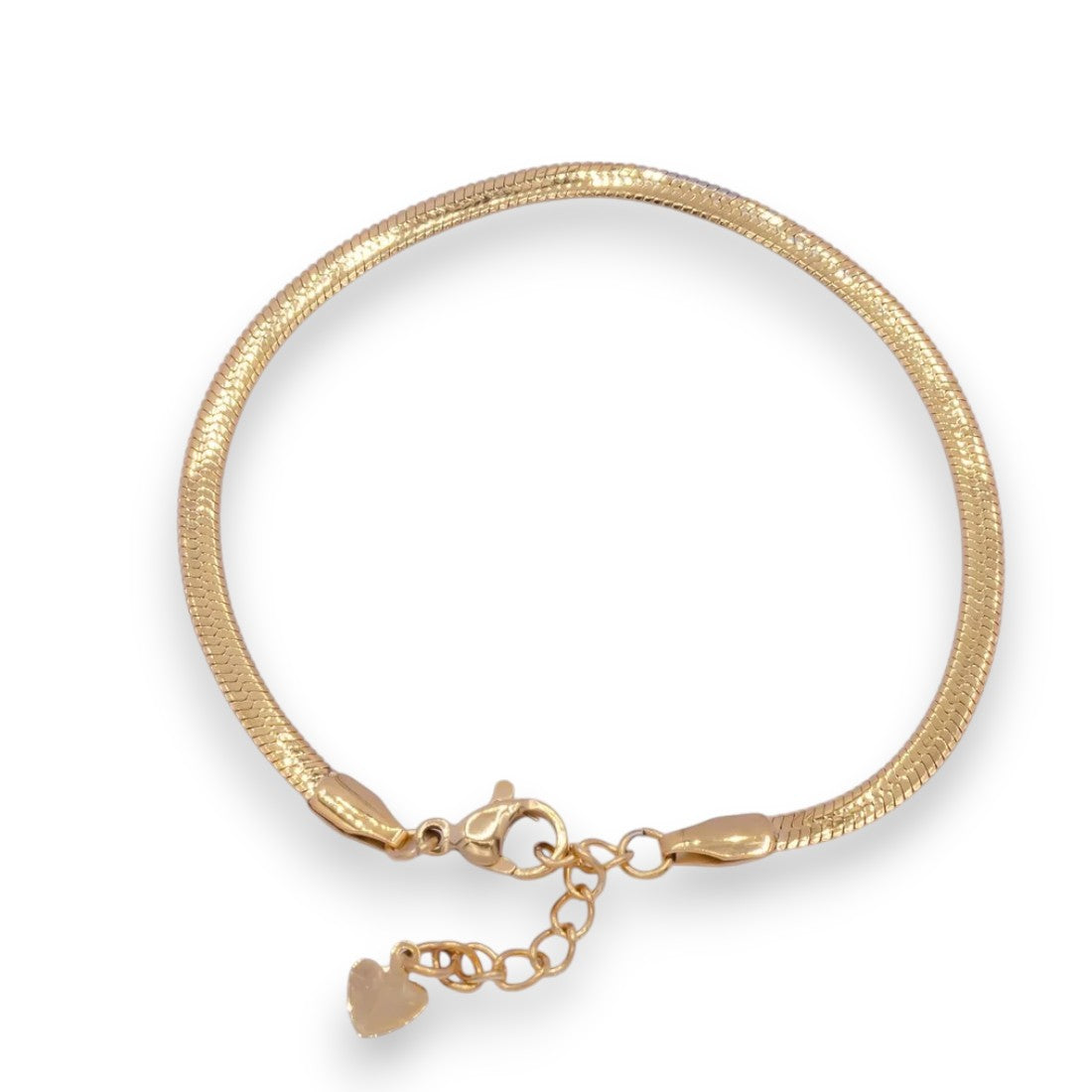 Classic Gold Herringbone Bracelet  BR-21WA924