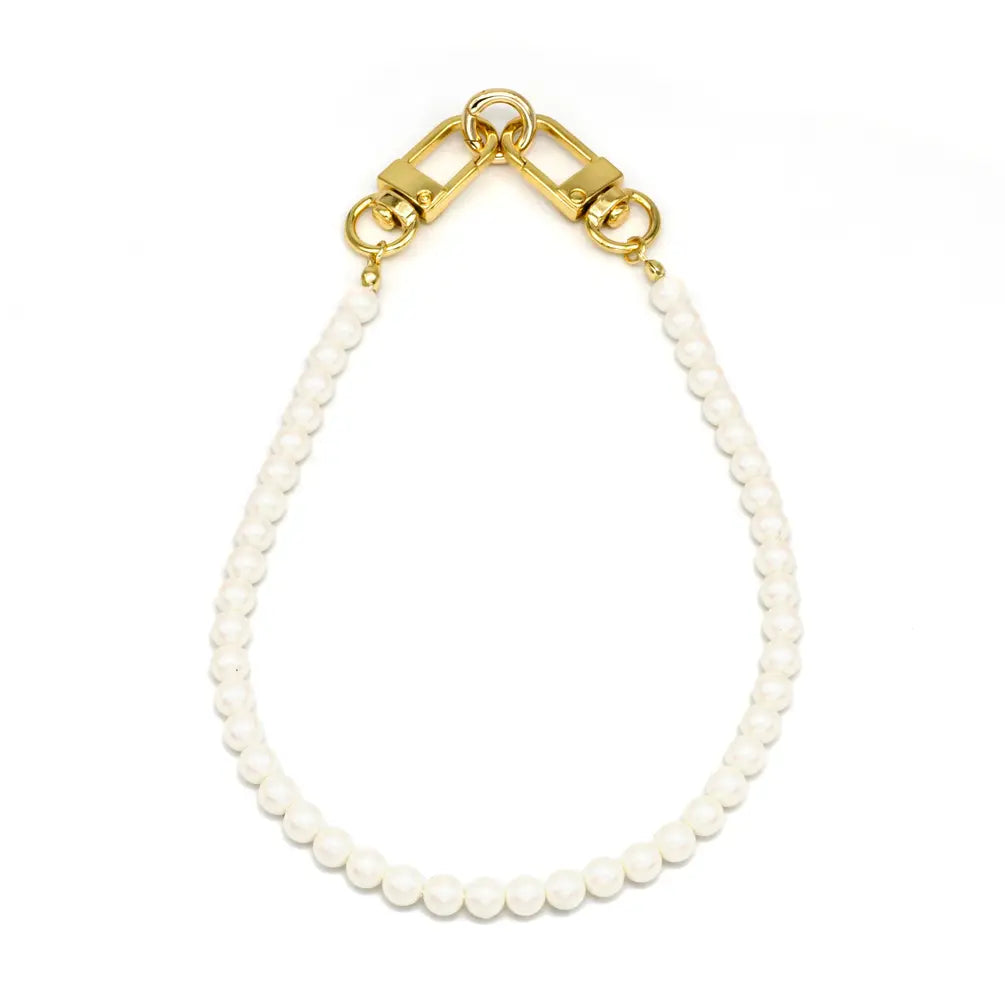 White Pearl Chain Purse Chain / Phone Strap PH-SJ0044