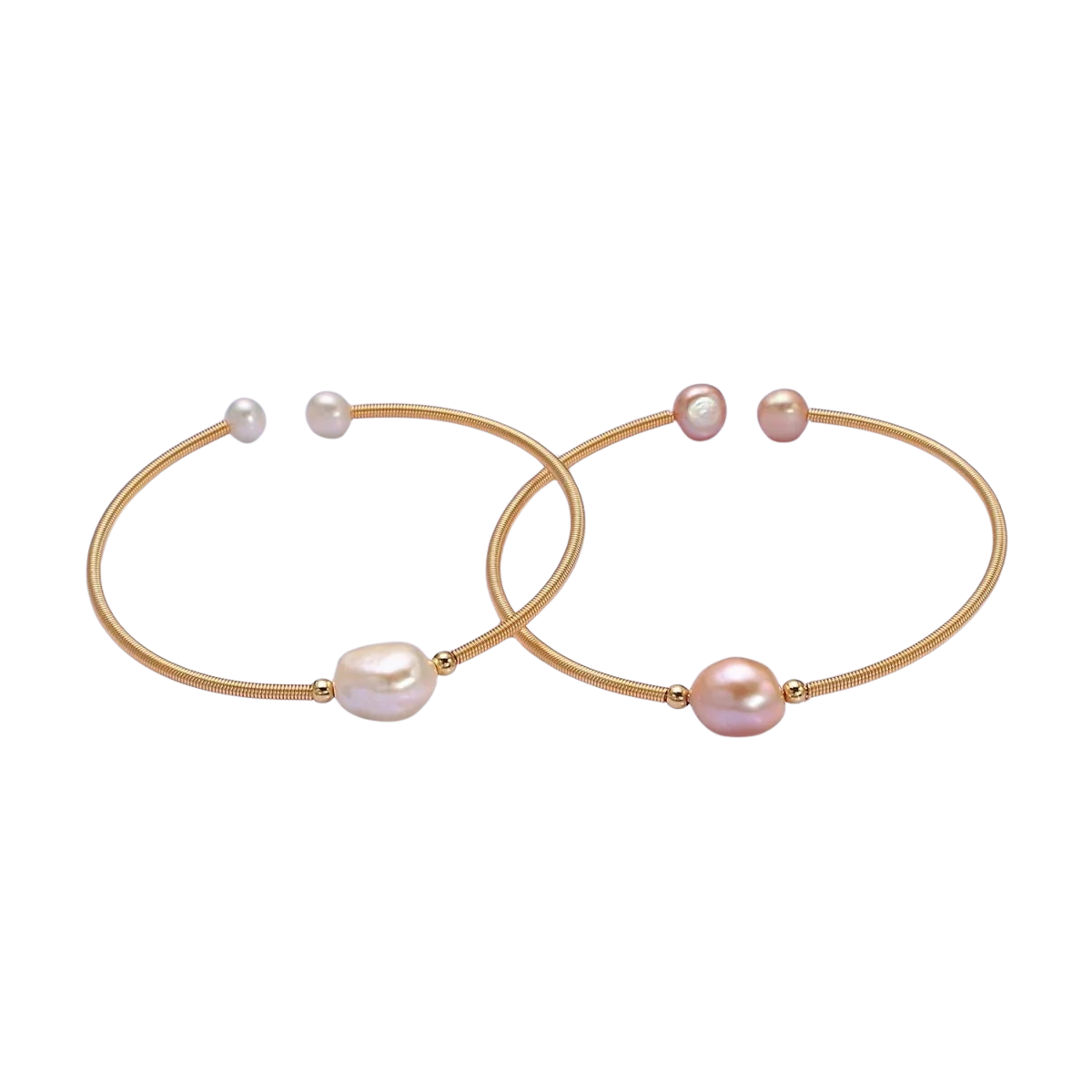 Pearl Minimalist Cuff Adjustable Bracelet