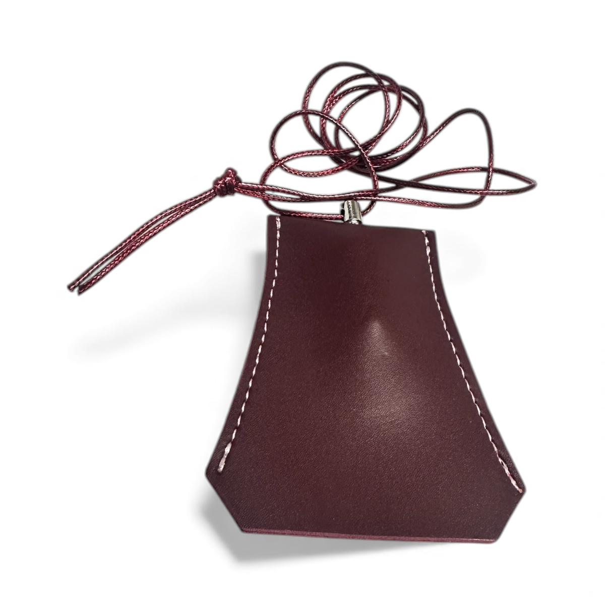 WINE BELL KEY CHAIN LEATHER PU NECKLACE CARRIER AC-0020