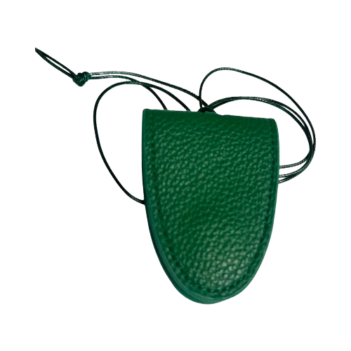 EMERALD GLASSES LEATHER PU NECKLACE CARRIER AC-0005