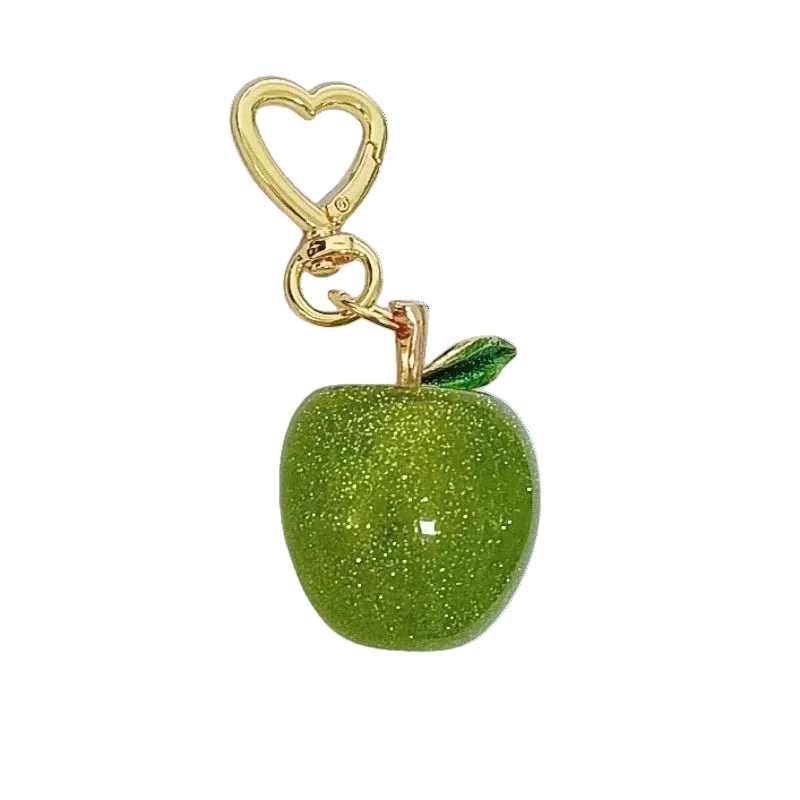 Green Apple Bag Charm Keychain ✦ BC-21WB109