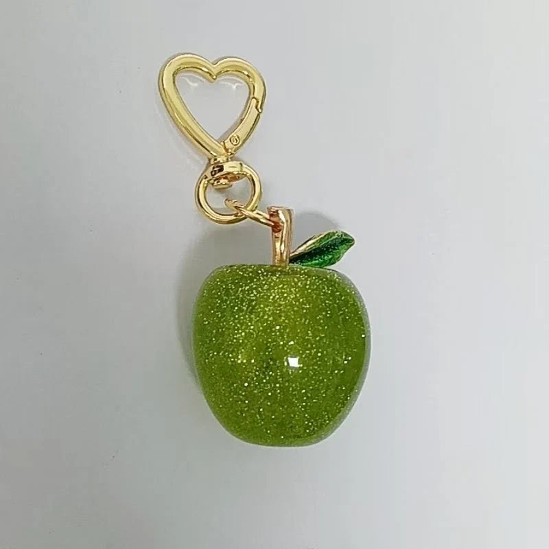 Green Apple Bag Charm Keychain ✦ BC-21WB109