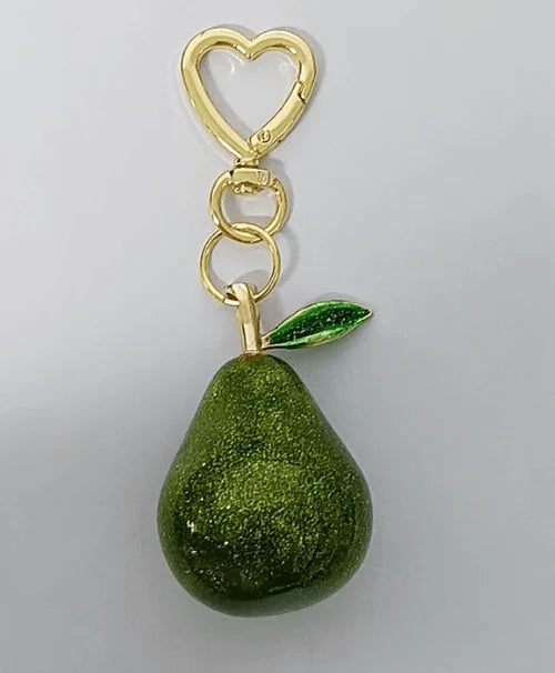 Green Pear Bag Charm BC-21WB009