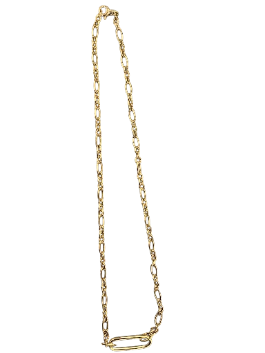 Classic curb and paperclip chain NC-2110