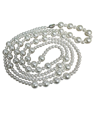 Grey or White pearl necklaces CN-0314 and CN-0311