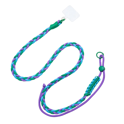 Multicolor Cord Knot Phone Strap crossbody lanyard
