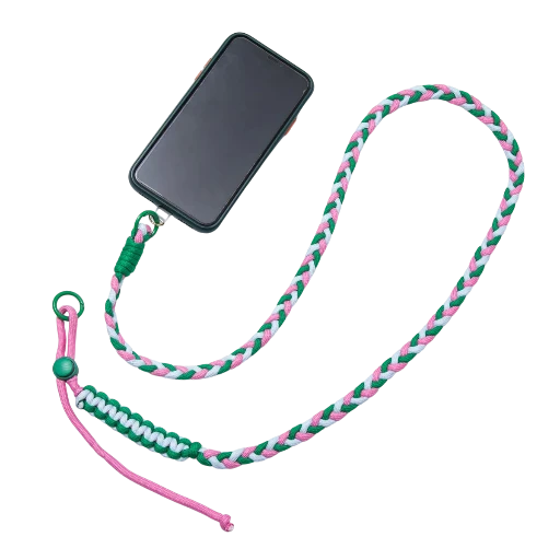 Multicolor Cord Knot Phone Strap crossbody lanyard
