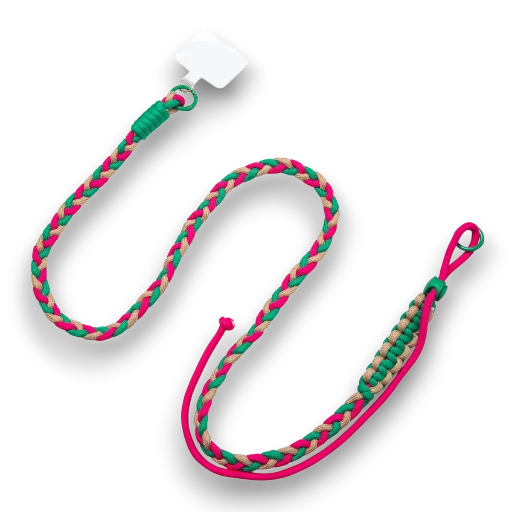 Multicolor Cord Knot Phone Strap crossbody lanyard