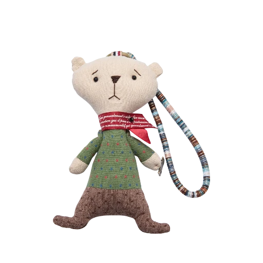 Handmade Fabric Emotional traveling teddy Bear BC-21WB052 -BC-21WB054