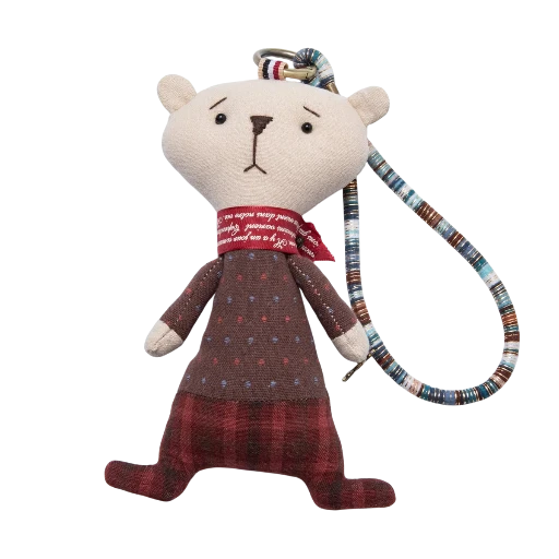 Handmade Fabric Emotional traveling teddy Bear BC-21WB052 -BC-21WB054