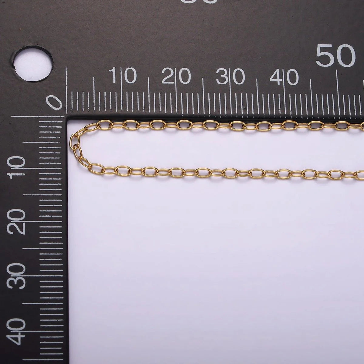 Stainless Steel 1.8mm Cable Minimalist 17.7 Inch Necklace NC-21WA2365