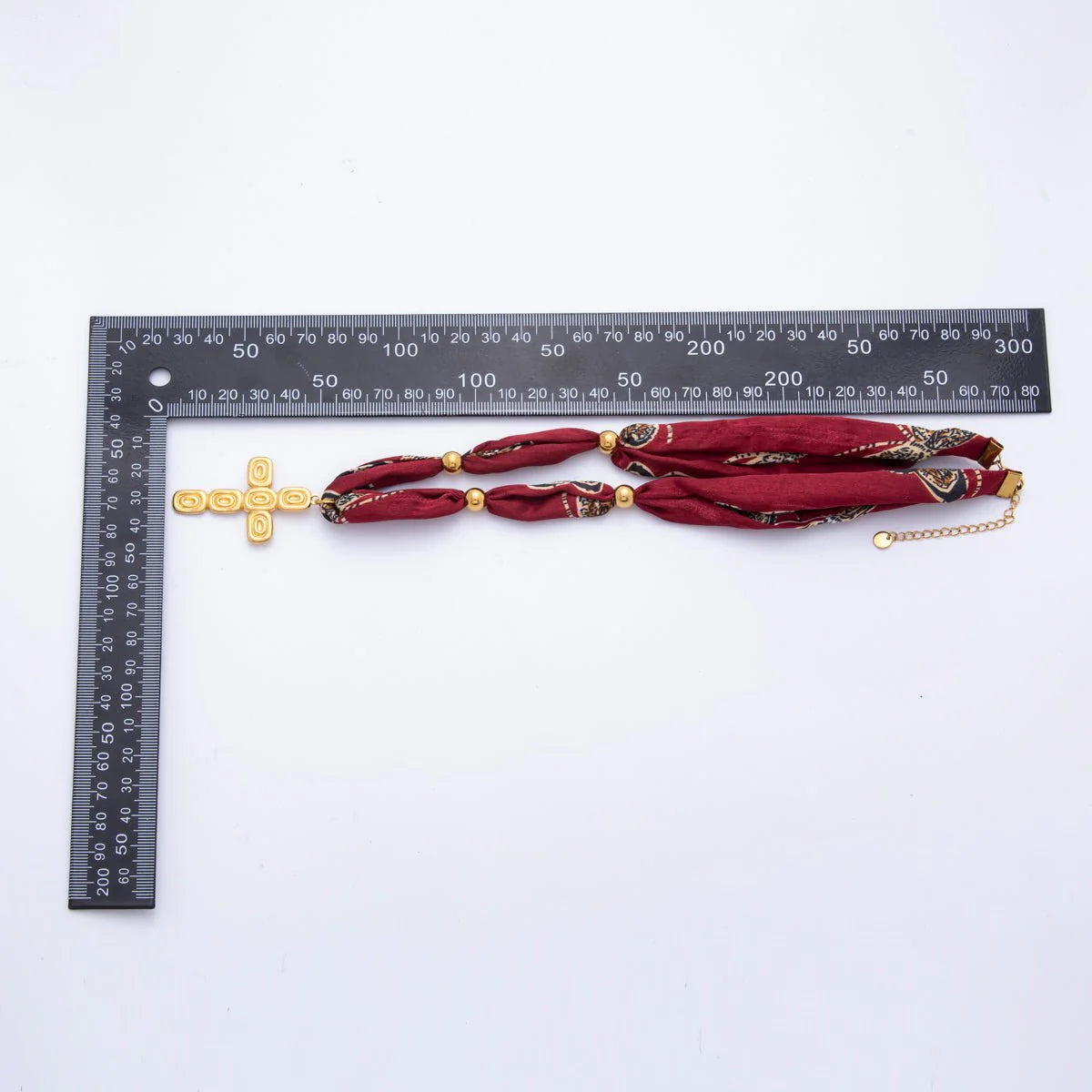 Cross Smooth Silk Scarf NC-21WA3380